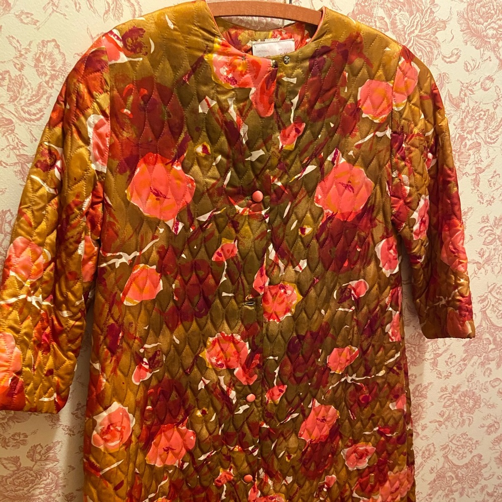 Paulette Floral House Coat
